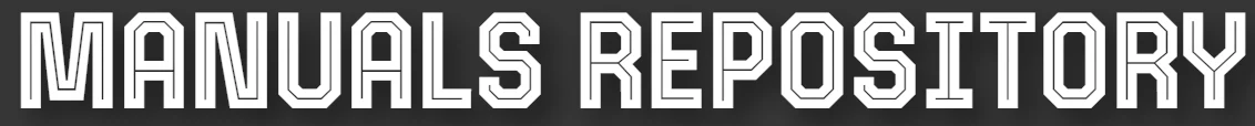 MANUALS REPOSITORY